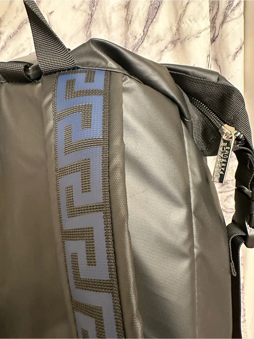 Versace Parfums Roll-Top Backpack